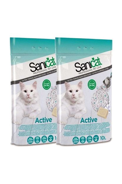 Sanicat Active Marsilya Sabunu Kokulu Kedi Kumu 10 Lt X 2 Adet Trendyol