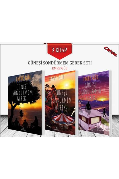 Ephesus Yayinlari Gunesi Sondurmem Gerek Seti 3 Kitap Emre Gul Ephesus Yay Trendyol