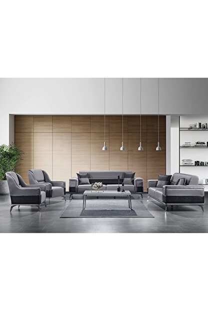 Vize Icon Gri Koltuk Takimi Trendyol