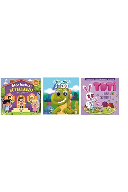 Sincap Kitap Merhaba Duygularim Cirt Cirtli Hikaye Dinozor Stego Ve Sevimli Dostlari Tuti Sihirli Kelimeler Trendyol