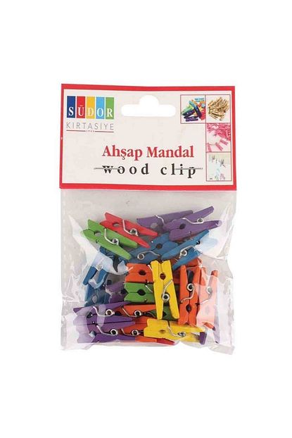 Sudor Renkli Ahsap Mandal Kucuk Mini Mandal 30 Adet Bs 99 Trendyol