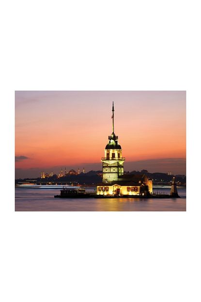 1000 parca kiz kulesi gun batimi puzzle