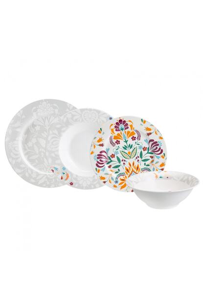 Karaca Mexico City 6 Kisilik Yemek Takimi 153 03 07 9564 Trendyol