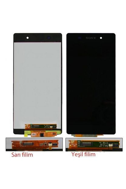 sony xperia z2 dokunmatik ve ekran sari