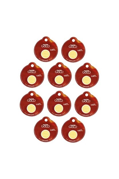 Osmanli Kuyumculuk 0 5 Gram 24 Ayar Kulce Altin 10 Adet Trendyol