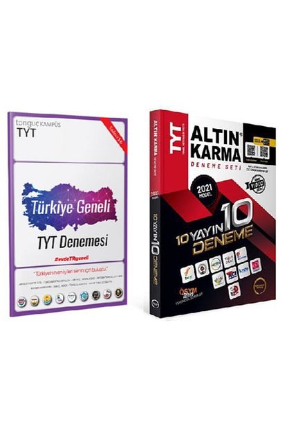 Tonguc Yayinlari Turkiye Geneli Tyt Denemesi Tonguc Akademi Altin Karma Tyt 10 Lu Deneme 2021 Trendyol