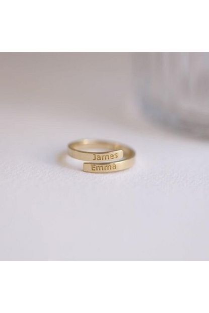 Taki Store Isim Yazili Gumus Yuzuk Trendyol