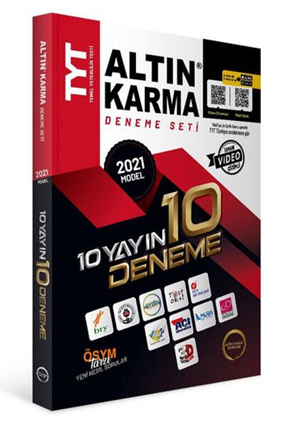 karma yks tyt 10 yayin 10 deneme