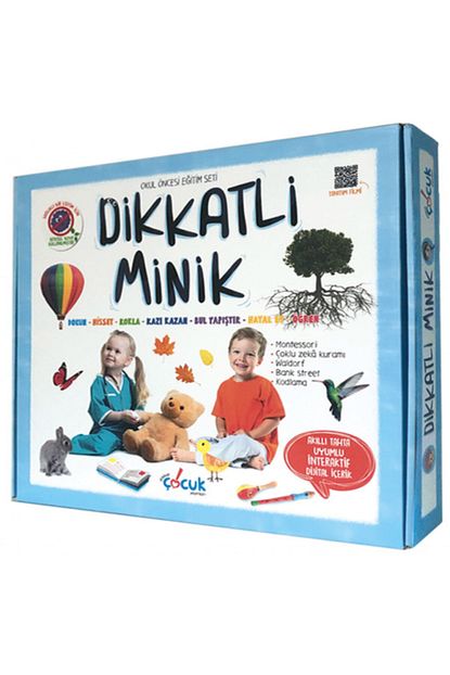 Dikkat Atolyesi Yayinlari Dikkatli Minik Okul Oncesi Egitim Seti Dikkatli Cocuk Yayinlari Trendyol