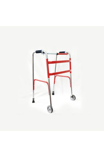 bir ortopedi tekerlekli yurutec walker
