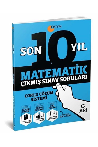 Ari Yayincilik Son On Yil Cikmis Matematik Sinav Sorulari Trendyol