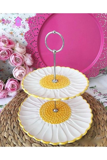 sheker home papatya serisi seramik