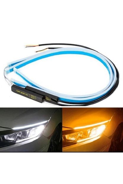 hilalshops far kasi beyaz audi stil kayar sinyllii far ustu slim led fiyati yorumlari trendyol