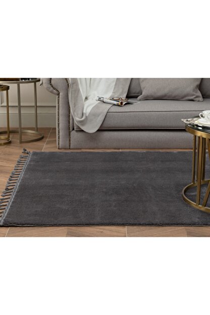 Madame Coco Carol Sacakli Hali Antrasit 160x230 Cm Fiyati Yorumlari Trendyol