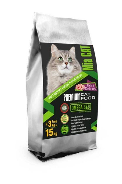 Miapet Mia Cat Balikli Yetiskin Kedi Mamasi 12 3 Kg Bonus Paket Trendyol