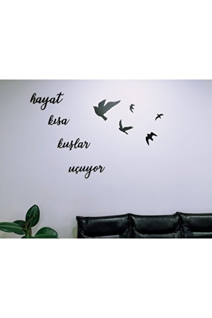 promaker hayat kisa kuslar ucuyor modern dekoratif duvar tablosu fiyati yorumlari trendyol