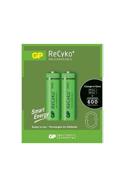 gp recyko 1000 mah aa 2 li sarjli kalem