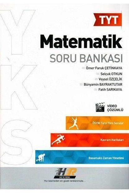 Rberti Hiz Ve Renk Yayinlari Tyt Matematik Soru Bankasi Selcuk Otkun Fatih Sarikaya Komisyon Trendyol