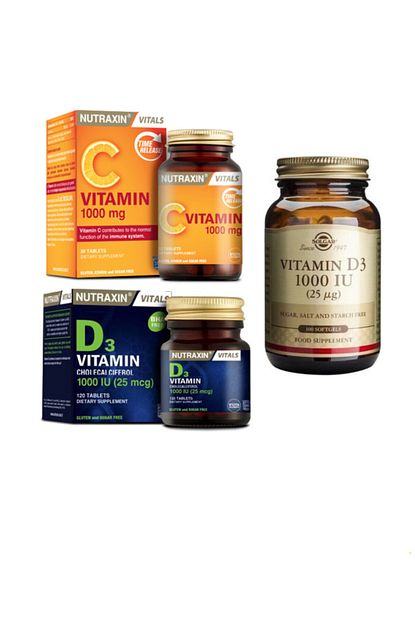 nutraxin d3 vitamini 1000 iu 120 tablet