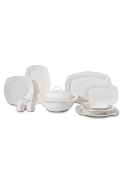 korkmaz mona collection 60 parca kare yemek takimi fiyati yorumlari trendyol