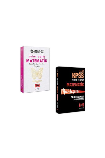 Yargi Yayinlari 2020 Tum Sinavlar Icin Adim Adim Matematik Muhtesem Matematik Soru Bankasi Trendyol