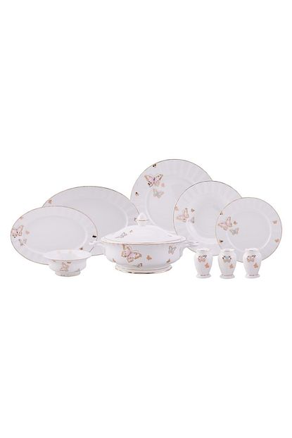 Karaca New Vanity Bone 60 Prc 12 Kis Yemek Takimi Trendyol