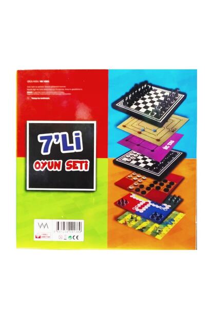 Bemi 7 Li Oyun Seti Satranc Dama Kizma Birader 3tas Solo Test Yilan 9tas Trendyol