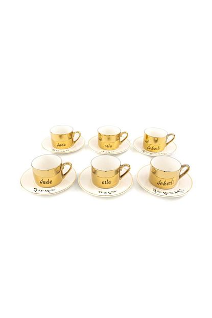 Mikasa Moor Merry Gold 6li Kahve Fincani Seti Trendyol