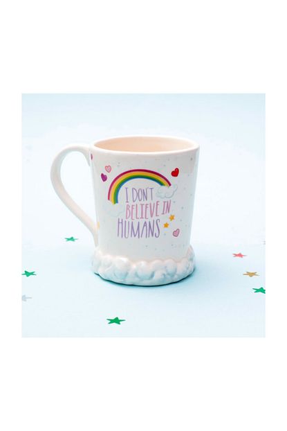 Kostebek I Don T Believe In Humans Unicorn Kupa Trendyol