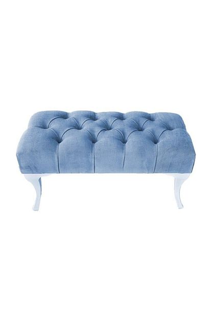 Indirim Cadiri Vinda Kapitoneli Kapionu Ayak Ucu Bench Puf 75 Cm Trendyol