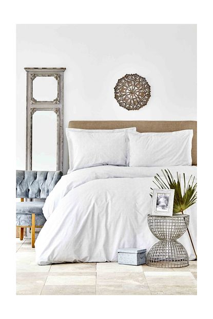 Karaca Home Emilia Indigo Tek Kisilik Nevresim Yastik Set Trendyol