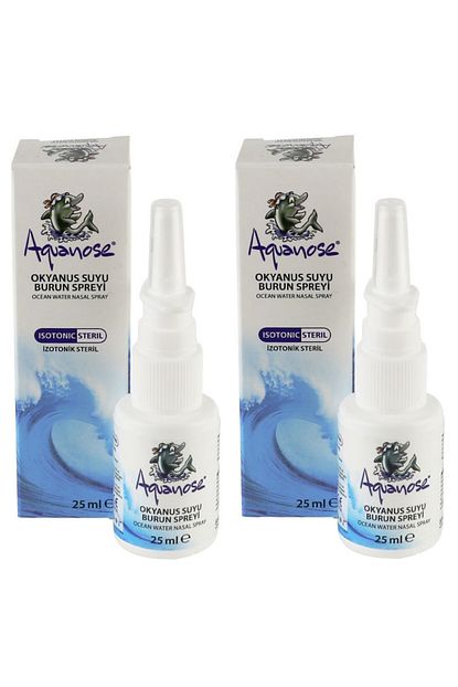 Aqua 2 Adet Nose Okyanus Suyu Burun Spreyi 25 Ml Trendyol
