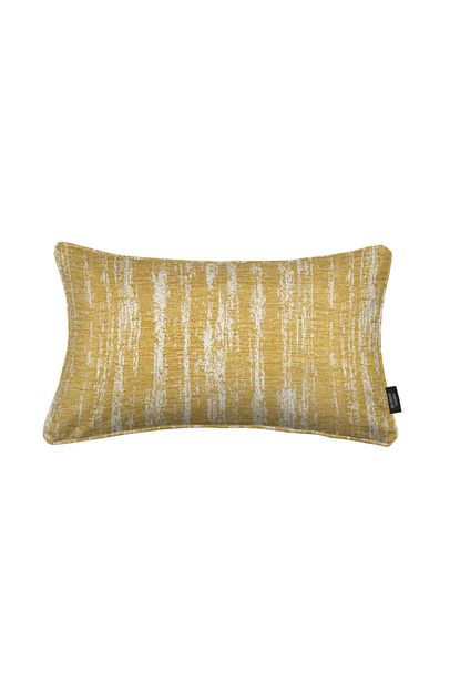 Adahome Yastik Kilifi Sari Geometrik Desenli Dokuma Kumas Dekoratif Dikdortgen Kirlent 50 X 30 Cm Trendyol