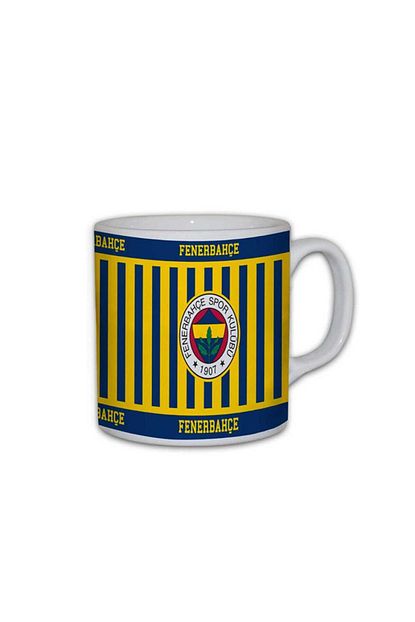 Kitchen World Lisansli Seramik Fenerbahce Kupasi Sari Lacivert Tim 0011 Trendyol