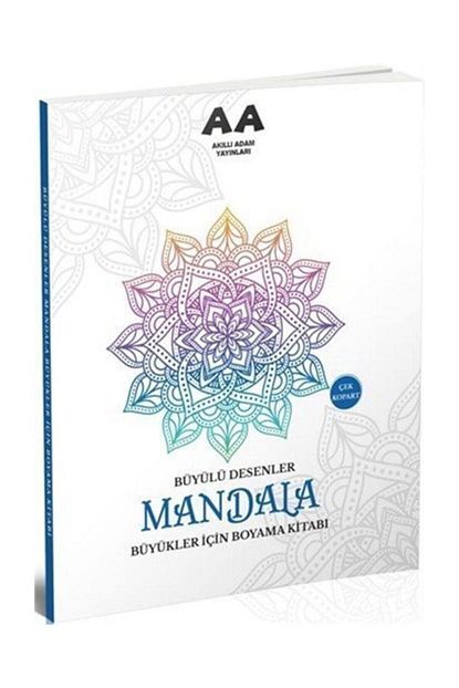 Akilli Adam Mandala Buyulu Desenler Buyukler Icin Boyama Kitabi Trendyol