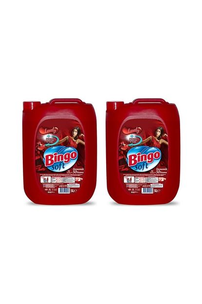 Bingo Soft Sivi Camasir Yumusatici Kirmizi Lovely 2 Adet X5 Litre Trendyol