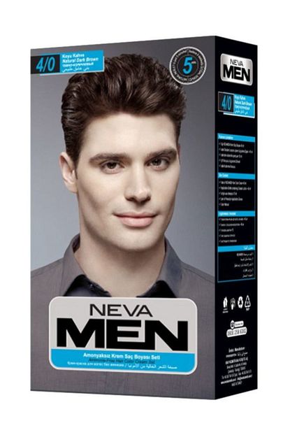 Neva Men Natural Sac Boyasi Seti 4 0 Koyu Kahve 8698636603737 Trendyol