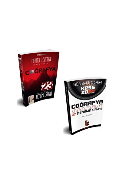 Benim Hocam Yayinlari Cografya Tamami Cozumlu 23 Deneme Sinavi Cografya Tamami Cozumlu 22 Deneme Trendyol