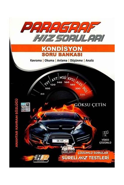 Hiz Ve Renk Yayinlari Tyt Ayt Paragraf Hiz Sorulari Kondisyon Soru Bankasi Trendyol
