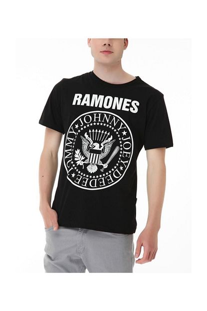 Kostebek Erkek Ramones Unisex T Shirt Trendyol