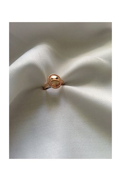 My Joyas Design Bombeli Oval Plaka Vintage Yuzuk Trendyol