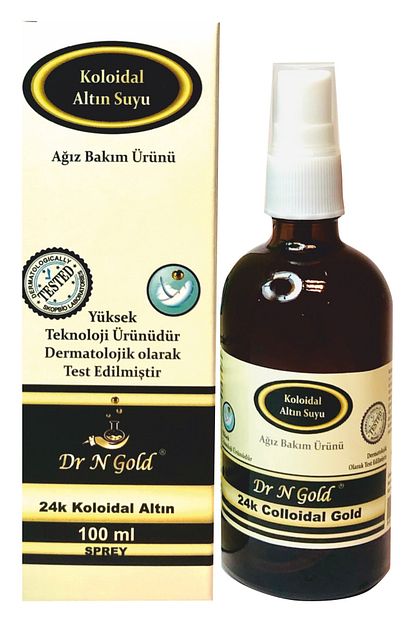 Dr N Gold Kolloidal Altin Sprey Agiz Bakim Spreyi 100 Ml 20 Ppm Trendyol