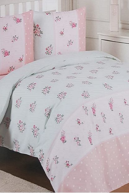 Ozdilek Modaletto Tek Kisilik Nevresim Takimi Tiny Flowers Pembe Trendyol