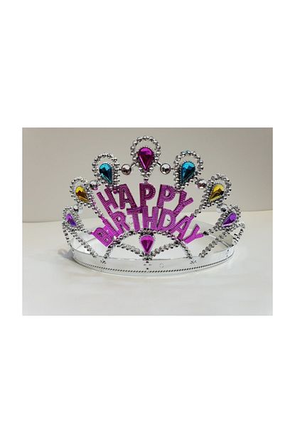 Samur Happy Birthday Yazili Dogum Gunu Taci Gumus Trendyol