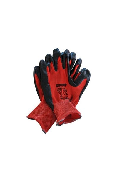 Demir Safety Nswg 01 Kirmizi Nitril Is Eldiveni 10 Lu Xl Beden Trendyol