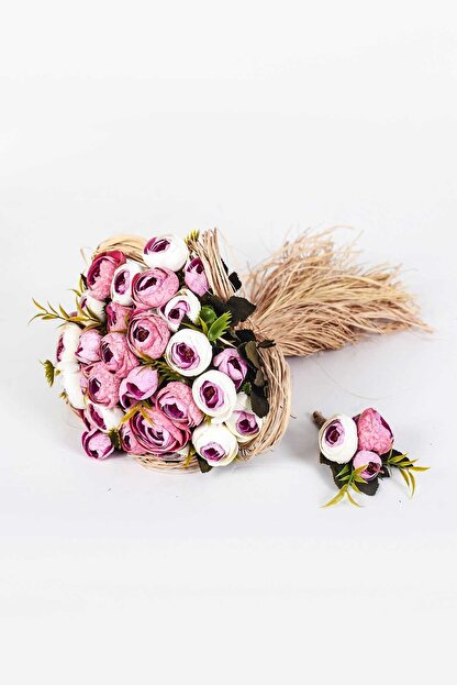 Benim Setim Lila Ikili Sakayik Gelin Cicegi Gelin Buketi Ve Yaka Cicegi Soz Nisan Kina Malzemeleri Trendyol