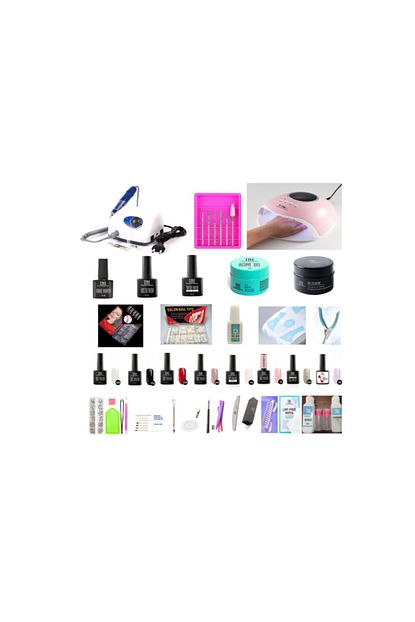 Tnl Cihazli Full Protez Tirnak Ve Kalici Oje Set No 1 Torpu Makina Uvled Trendyol