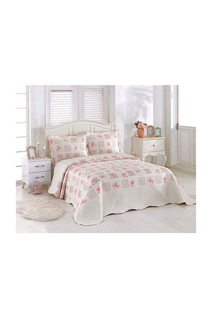 Ozdilek Oyku Cift Kisilik Yatak Ortusu Krem 250x260 Trendyol