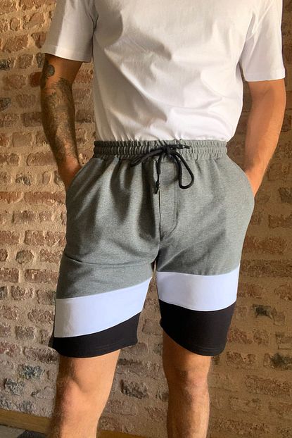 Trendyol Man Antrasit Erkek Sort Bermuda Tmnss20sr0144 Trendyol