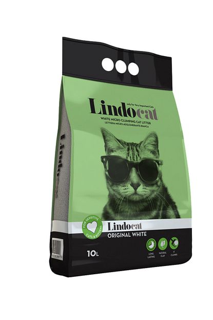 Lindo Cat Lindocat 10 Lt Ince Kokokuz Bentonite Kedi Kumu Original White Trendyol